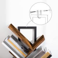 Estante de Libros en Forma de Árbol Vintage 9 Niveles para CD/DVD/Libros Organizador de Espacio - details 6