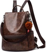 Mochila de Cuero de pu antirobo para Mujer, bolso de mano informal, bolso de viaje, bandolera - details 7