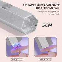 Mini Secador de Uñas Portátil LED UV Lámpara UV Giratoria 360° para Esmalte de Uñas de Gel con Soporte Magnético Lámpara de Mano de Secado Rápido - details 15