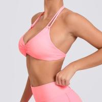 Camiseta sin mangas de Yoga con doble botón ajustable para mujer, Top deportivo ajustado y transpirable, sujetador de gimnasio para correr al aire libre de secado rápido - details 27
