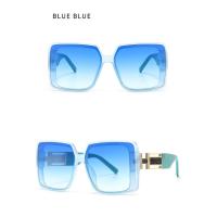 Toyear-gafas de sol cuadradas de diseñador de marca de lujo para mujer y hombre, gafas de sol Vintage con montura grande, gafas de viaje para conducir, tonos ins, UV400 - details 9
