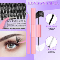 Kit de extensión de pestañas con rizos en D, conjunto de unión y sello, aplicador para principiantes - details 7