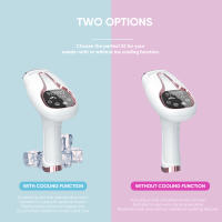 Vancostar-depiladora láser de refrigeración para hombres y mujeres, removedor de pelo lPL, Flash Touch, 2 opciones, recortadora de Bikini, 999900 - details 1