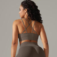 -Mujeres deportivas sexys, sujetador de belleza para gimnasio, entrenamiento, correr, yoga - details 31