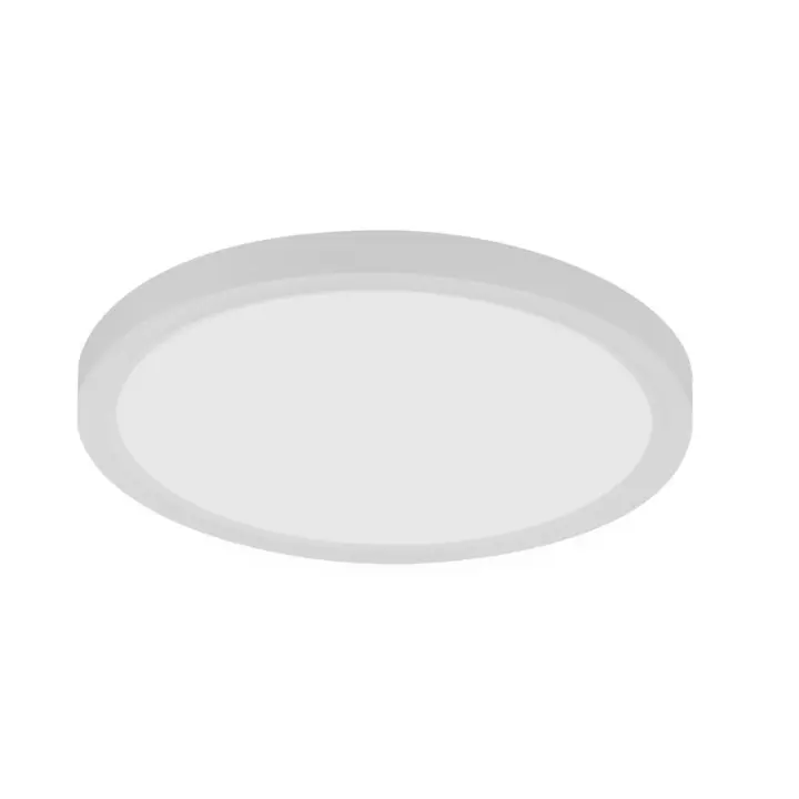 CBJKTX Lámpara de techo LED baño lámpara de baño plana Ø30cm redonda lámpara de cocina dormitorio blanco 24W - 1
