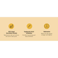 cosrx snail secretion filtrate 92% advanced 96 hyaluronic acid betaine adenosine snail mucin