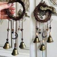 Colgante decorativo vintage para decoración del hogar, campana para llave, aficionado, 1 ud. - details 2