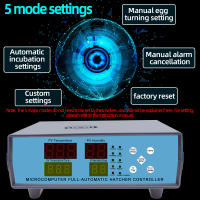 Incubadora de huevos automática XM-18K-1, controlador Digital LED, controlador de temperatura, sensores de temperatura y humedad - details 3