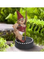 Estatua Goblin divertida de Pole Dancing para jardín de hadas y decoración del hogar, 1 unidad - details 1