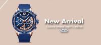 Reloj militar MEGIR de lujo de primera marca con cronógrafo deportivo, reloj de pulsera de cuarzo luminoso resistente al agua a la moda, reloj Masculino - details 1