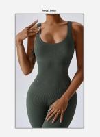 Mono de Yoga de Manga Larga Conjunto Deportivo para Mujeres Ropa de Gimnasio de Moda - details 5
