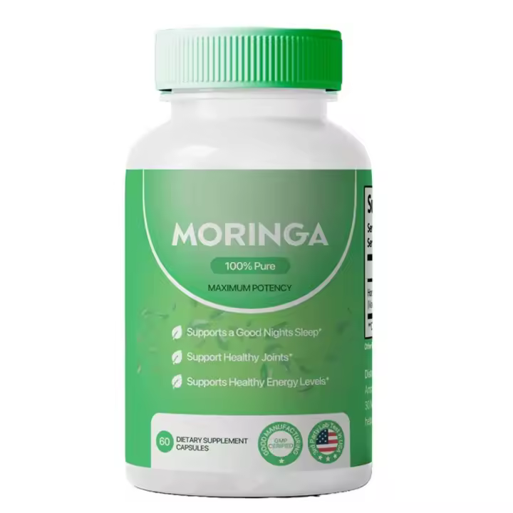 Cápsulas de hoja de moringa Cápsulas de moringa Cápsulas para dormir - 1