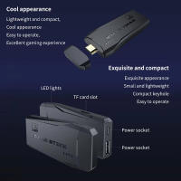 Consola M8 con 2 mandos inalámbricos 2.4G, reproductor de juegos retro 4K con 20,000 juegos, sticks de videojuegos de 64GB para regalo de Navidad - details 7