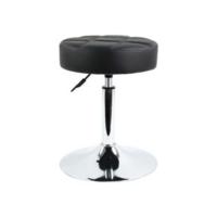 Taburete de Bar de Cuero PU Altísimo Rotación Ajustable y Elevación para Peluquería Recepción Salón de Belleza Ottomanos - details 7