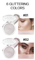 HANDAIYAN Paleta de Polvos para Iluminar y Contornear, sin perfume, sin parabenos, iluminador en polvo - para ojos, mejillas y cuerpo - details 8