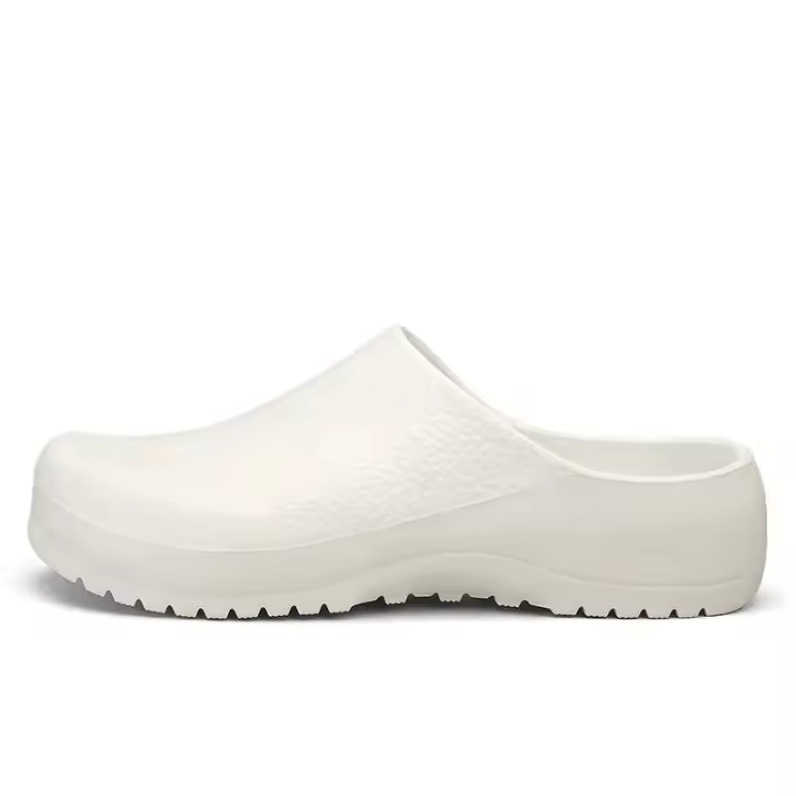 Nuevos zapatos de trabajo negros desnudos para hombres, zuecos impermeables para chef, ligeros de EVA de bajo precio de China - 1