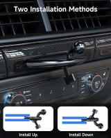 Accesorio universal para instalación móvil con ranura, cabezal de bola de 17 mm para teléfono, soporte para ranura para CD de coche - details 4