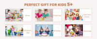 SucceBuy Azulejos magnéticos, 181 piezas para niños, juego de construcción con varias piezas, juguetes STEM para mayores de 5 años - details 5