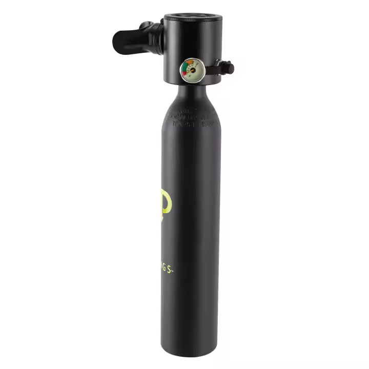 Mini tanque de buceo de 0,5 l, equipo de buceo, cilindro de respiración subacuática, tanque de oxígeno portátil - 1