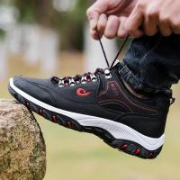 Zapatillas de deporte, zapatos casuales ligeros de otoño, mocasines para exteriores, plataforma Trekking 2023, zapatos de senderismo para hombres - details 3