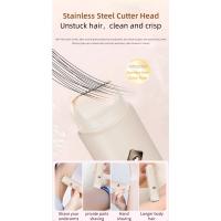 Maquinilla de afeitar eléctrica 2 en 1 para mujer, recortadora de Bikini, afeitadoras faciales, depilación para axilas, piernas, eliminador de cuerpo, IPX6, resistente al agua - details 7