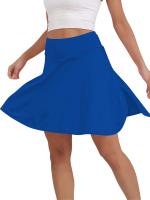 Pantalones cortos de yoga rojos de cintura alta para mujeres con bolsillos - Diseño elegante de dos tonos para deportes y actividades al aire libre, material rápido y transpirable, perfecto para correr, bailar, tenis, bádminton, golf, pantalones cortos - details 19