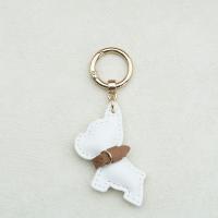 Precioso llavero de Bulldog Francés, Animal, perro, cachorro, colgador de perro de cuero PU, colgante de bolso de Bulldog de dibujos animados a la moda para mujer - details 20