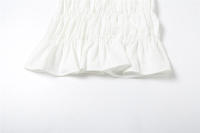 BUNO-Conjunto de 2 piezas fruncido de estilo dulce de gato extraño para mujer, camisola fruncida Sexy con cuello bajo y espalda descubierta + faldas con capas, ropa de calle de moda Y2K - details 16