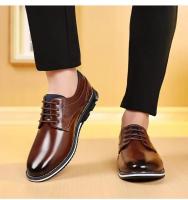 Zapatos de Cuero para Hombres Zapatos Casuales con Suela Gruesa Resistentes al Desgaste - details 12