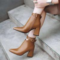 2024 Botines de tacón alto puntiagudos elegantes y de moda para mujer - details 0