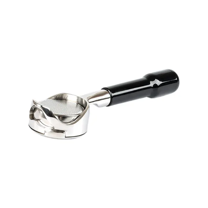 Mango de café de diseño hueco de 58mm para cafetera E61, cabezal de elaboración, mango de extracción sin fondo de acero inoxidable - 1