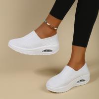 Zapatos Deportivos informales para mujer, zapatillas cómodas sin cordones, planas, a la moda - details 0