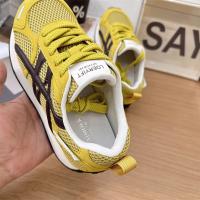 Forrest Gump zapatos mujer 2025 primavera nuevo amarillo super fuego alemán entrenamiento cuero zapatos de moda versión coreana mostrando pies pequeños deportes zapatos casuales - details 3