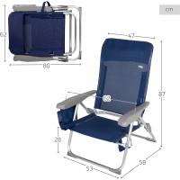 Conjunto 2 Sillas Pleg Alu 5pos 61x50x85cm C/asa-mykonos - details 34