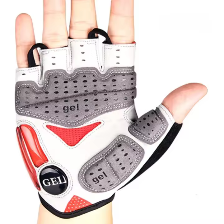 Guantes De medio dedo para deportes al aire libre para hombres y mujeres, almohadilla De Gel transpirable, MTB, carreras De carretera, ciclismo - 1