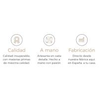Descripciones del producto, acompañado de iconos para su aclaración