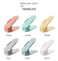 Organizador de zapatos Organizador de zapatero ajustable de doble armario (juego de 6) - details 2