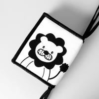 Libro de Actividades Sensoriales para Bebés de Tela Suave Contraste Alto Negro y Blanco Juguetes Educativos para Niños Pequeños - details 4