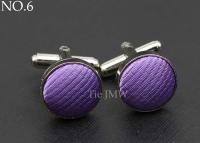 Diseño a cuadros de poliéster a rayas para hombre clásico y moderno, gemelos de marca, accesorios de joyería de alta calidad - details 5