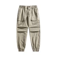 Pantalones de Jogger Sólidos para Exteriores CHAIFENKO Largo Completo, Material de Algodón, Ajuste Regular para Hombres en Otoño/Invierno - details 7