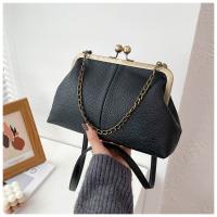Nueva Bolsa de Concha 2025 Patrón de Lichi, Clip de Cadena, Bolso de Mano para Mujeres Sencillas - details 67