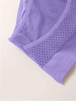 Sujetador Deportivo Cómodo para Mujer con Almohadillas Extraíbles - Sin Aros, Diseño de Un Hombro, Detalle de Malla Transpirable, Mezcla de Nylon y Elastano - details 11