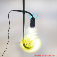 Luz LED con zoom de altura ajustable, lámpara de espectro completo para cultivo de plantas, 3/6/12H, 5 escalones, regulable, 10W - details 4