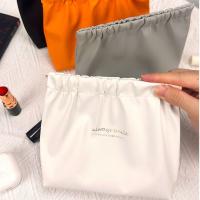 Bolsa de almacenamiento de servilletas sanitarias, bolsa de lavado, bolsa de almacenamiento para mujer, bolsa de maquillaje de viaje, bolsa de cosméticos con cierre automático, bolsa de resorte de hoja - details 9