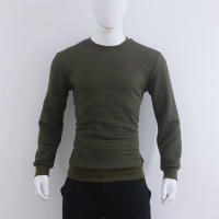 Suéter de punto para hombre, camiseta informal de manga larga con cuello redondo y ajuste holgado - details 29