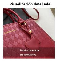 Bolso Cruzado Versátil de Verano 2025 Bolso de Mano Texturado de Gran Capacidad para Mujeres - details 2