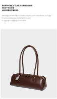 Bolso Baguette de Piel de Vaca para Mujer: Bandolera de Diseño Exclusivo y Gran Capacidad - details 10