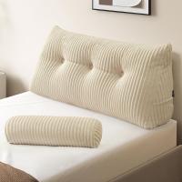 Cojín de Lectura Triangular Almohada de Apoyo Lumbar Suave Bolster para Posición de Sofá de Cama - details 35