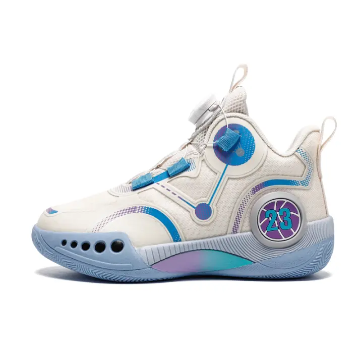 Zapatillas de baloncesto transpirables para niños, antideslizantes, para correr, caminar, a la moda - 1