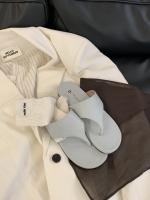 Diseño de nicho, medias zapatillas, zapatos de mujer, punta de moda, zapatillas frescas romanas de fondo plano para vacaciones - details 23
